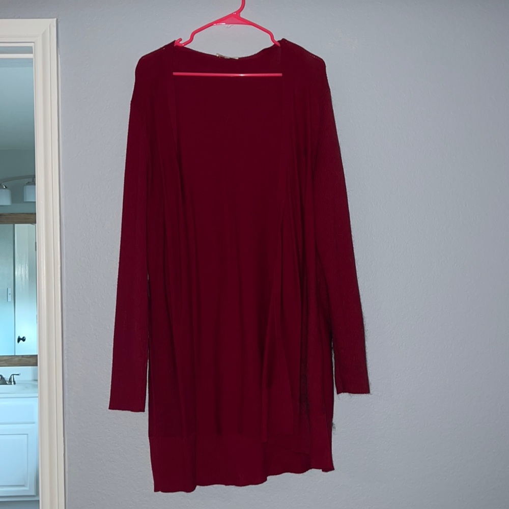 Open front cardigan